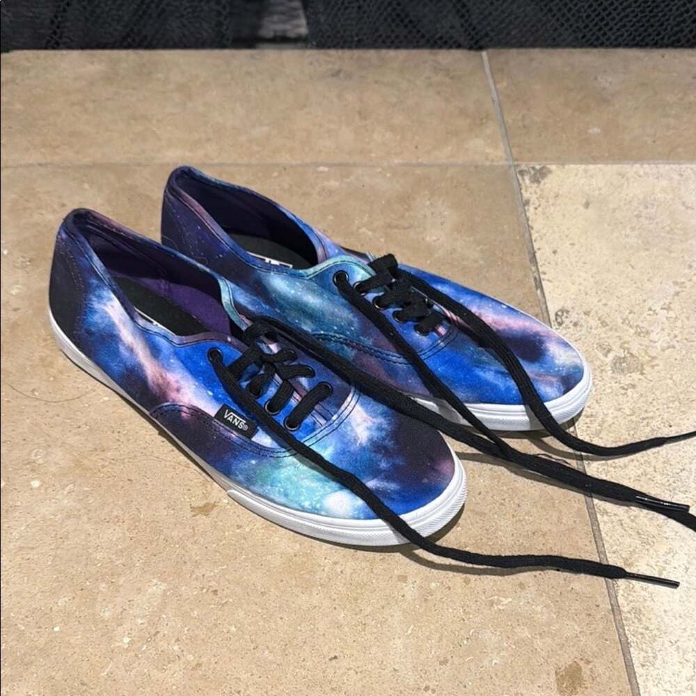 Vans Authentic Galaxy Space Print Sneakers Women's 8.5